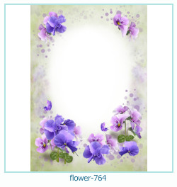cadre photo fleur 764