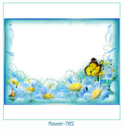 cadre photo fleur 785