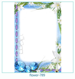 cadre photo fleur 789