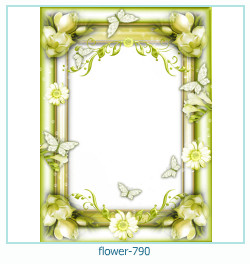 cadre photo fleur 790