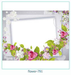 cadre photo fleur 791