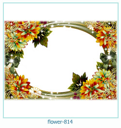 cadre photo fleur 814