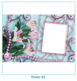 cadre photo fleur 82