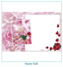 cadre photo fleur 838