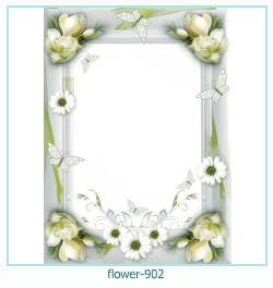 cadre photo fleur 902