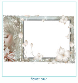 cadre photo fleur 907