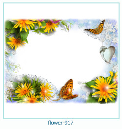 cadre photo fleur 917