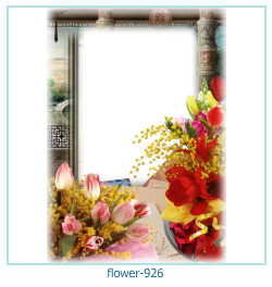 cadre photo fleur 926