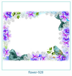 cadre photo fleur 928