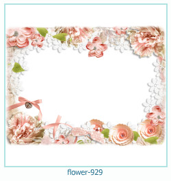 cadre photo fleur 929