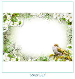 cadre photo fleur 937