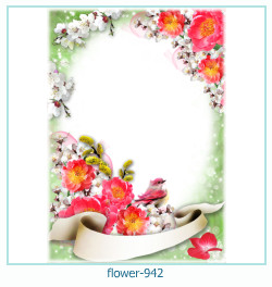 cadre photo fleur 942