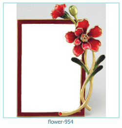 cadre photo fleur 954