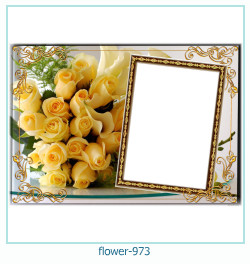 cadre photo fleur 973