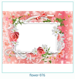 cadre photo fleur 976