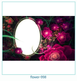 cadre photo fleur 998