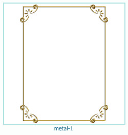 cadre photo en métal 1