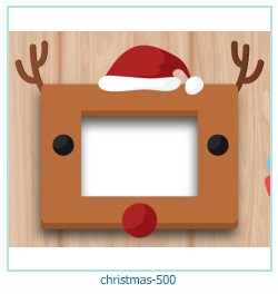 cadre photo de Noël 500