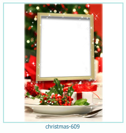 cadre photo de Noël 609