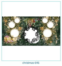 cadre photo de Noël 646