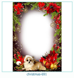 cadre photo de Noël 691