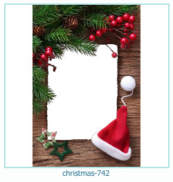 cadre photo de Noël 742