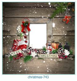 cadre photo de Noël 743