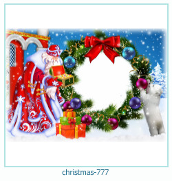 cadre photo de Noël 777