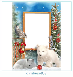 cadre photo de Noël 805