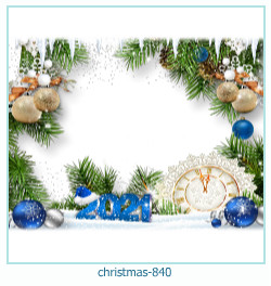 cadre photo de Noël 840