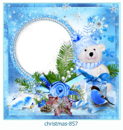 cadre photo de Noël 857