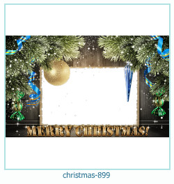 cadre photo de Noël 899
