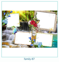 cadre photo de famille 87