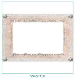 cadre photo fleur 100
