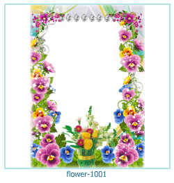 cadre photo fleur 1001