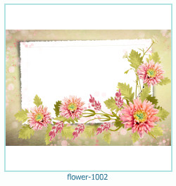 cadre photo fleur 1002