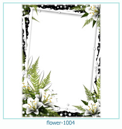 cadre photo fleur 1004