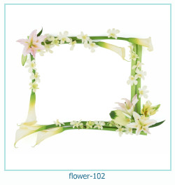 cadre photo fleur 102