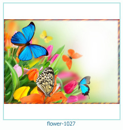 cadre photo fleur 1027