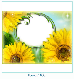 cadre photo fleur 1030
