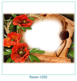 cadre photo fleur 1050