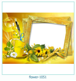 cadre photo fleur 1051