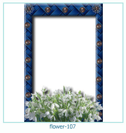 cadre photo fleur 107