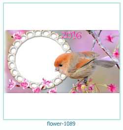 cadre photo fleur 1089