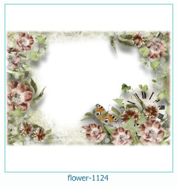 cadre photo fleur 1124