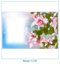 cadre photo fleur 1129