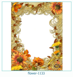 cadre photo fleur 1133