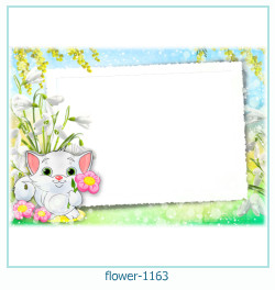 cadre photo fleur 1163