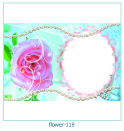 cadre photo fleur 118
