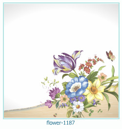 cadre photo fleur 1187
